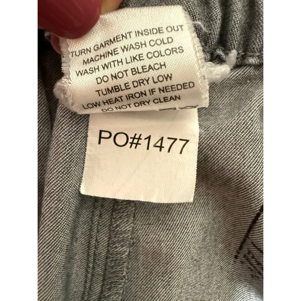Figs Men's Pisco  Graphite Gray Straight-Leg Nurse Scrub Pant Size Medium